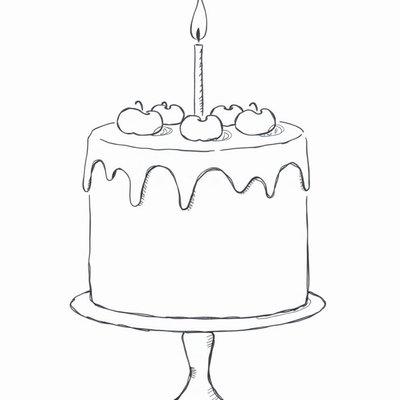 10” cake 