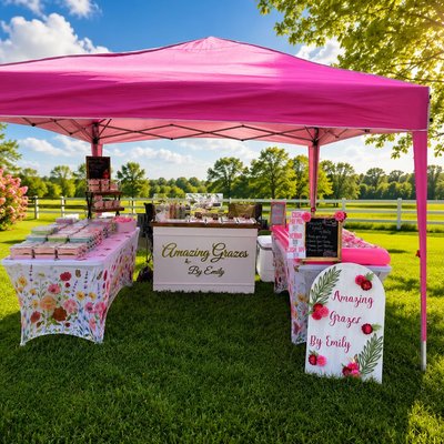 25 Guest Mobile Cake Cart Service