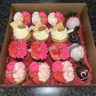 Infused Gourmet Cupcakes 1/2 Dozen