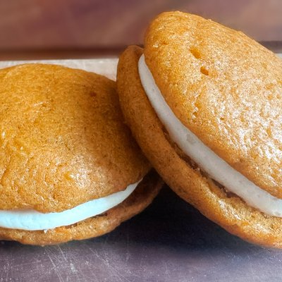 Pumpkin Spice Sourdough Whoopie Pies With Ohio Maple Buttercream (Box Of 4)