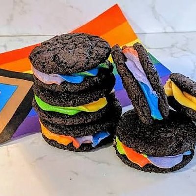 Pride Cookie Sandwiches (4 Pack)