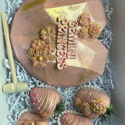 Breakable Chocolate Heart 