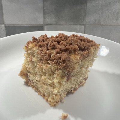 Coffee Cake With A Browned Butter Crumble