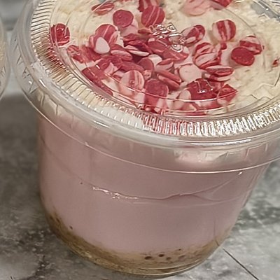 Peppermint Cheescake Cup