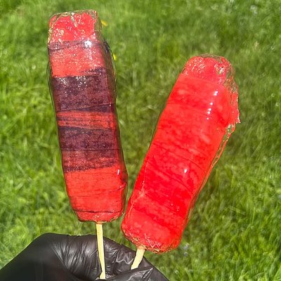 Candied Watermelon Spears