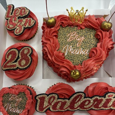Bento Cake 5ct Cupcakes