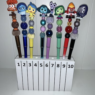 Emotion Themed Beaded Pens --- To Order Please Note The Number That Corresponds To The Pen(s) You Would Like To Purchase