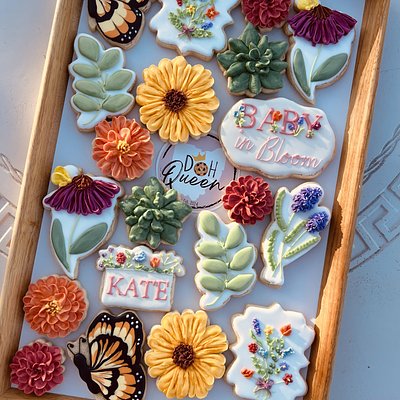 One Dozen Custom Decorated Sugar Cookies