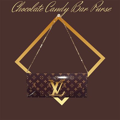 LV Chocolate Candy Bar Purse 