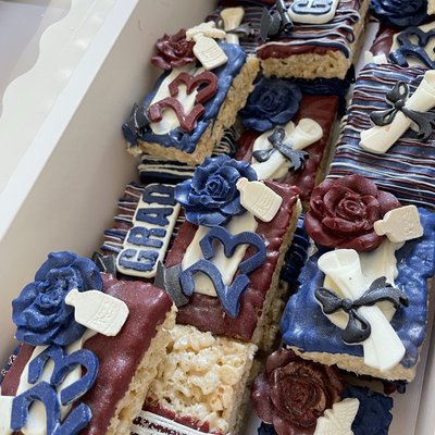 Chocolate Covered Rice Krispies 1dz