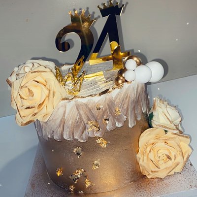 6" Cake ( Serving 14+ ) 