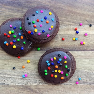 Cosmic Brownie Cookies