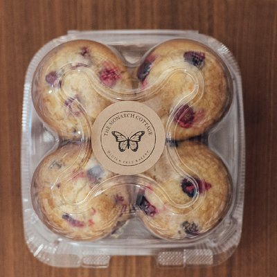 Muffins (half dozen) - Orange Cranberry (seasonal)
