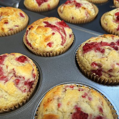 Gluten Free Lemon Raspberry Muffin - Jumbo 