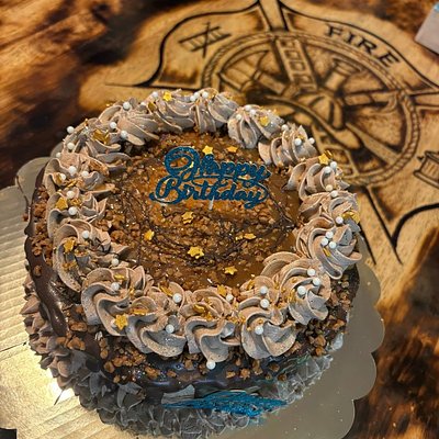 Toffee Heath Crunch Cake