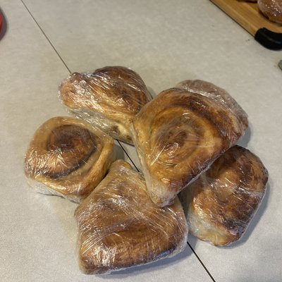 Sourdough Cinnamon Rolls
