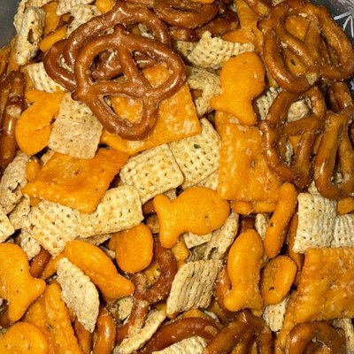 Fire Garlic Snack Mix