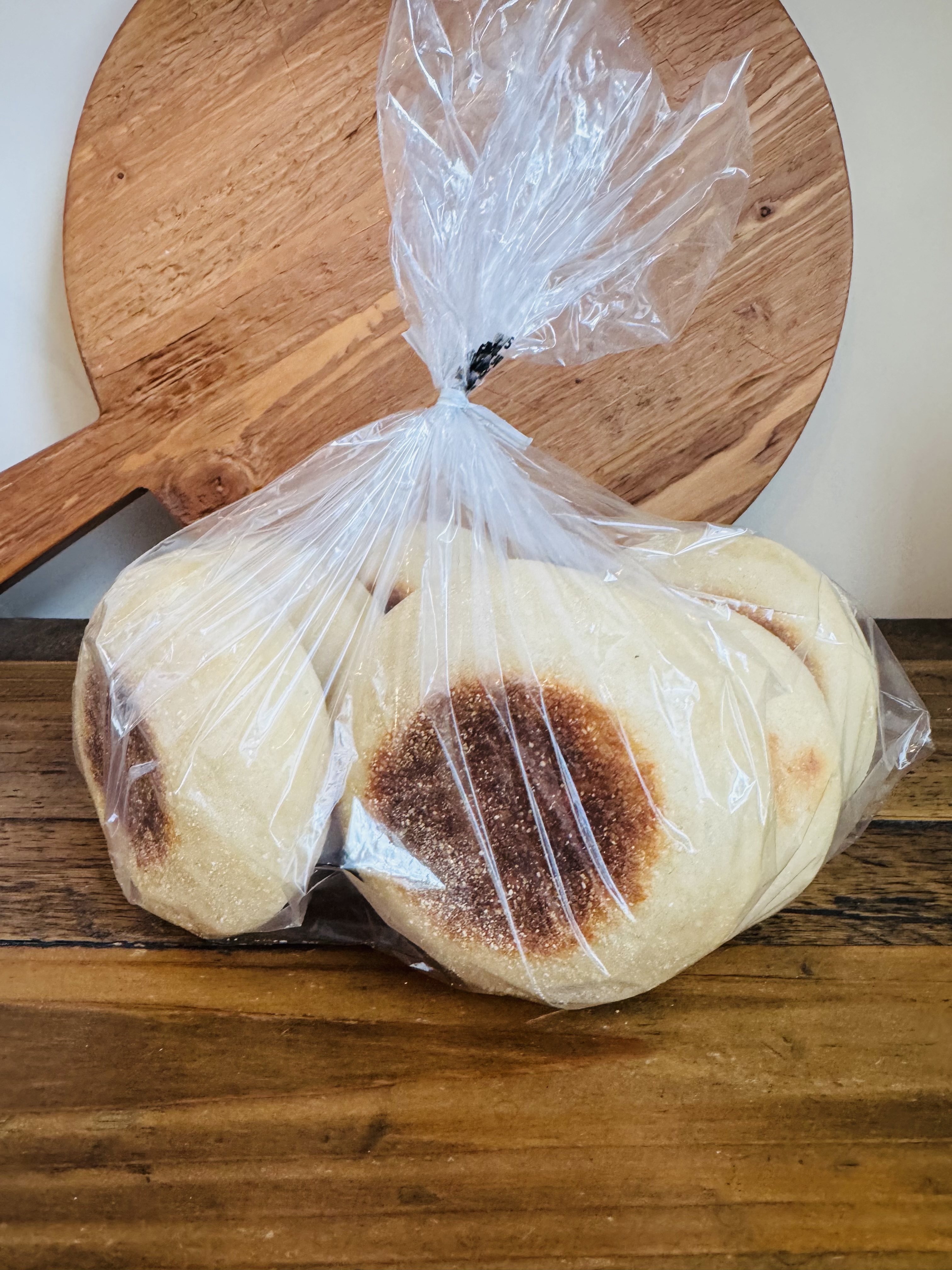 Sourdough English Muffins