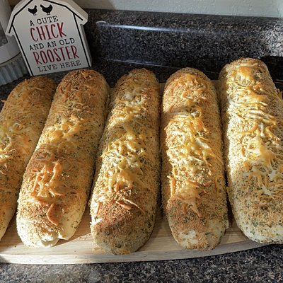 Italian Herb and Cheese Sub Buns (footlong)