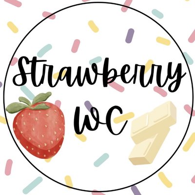 Strawberry WC cookie