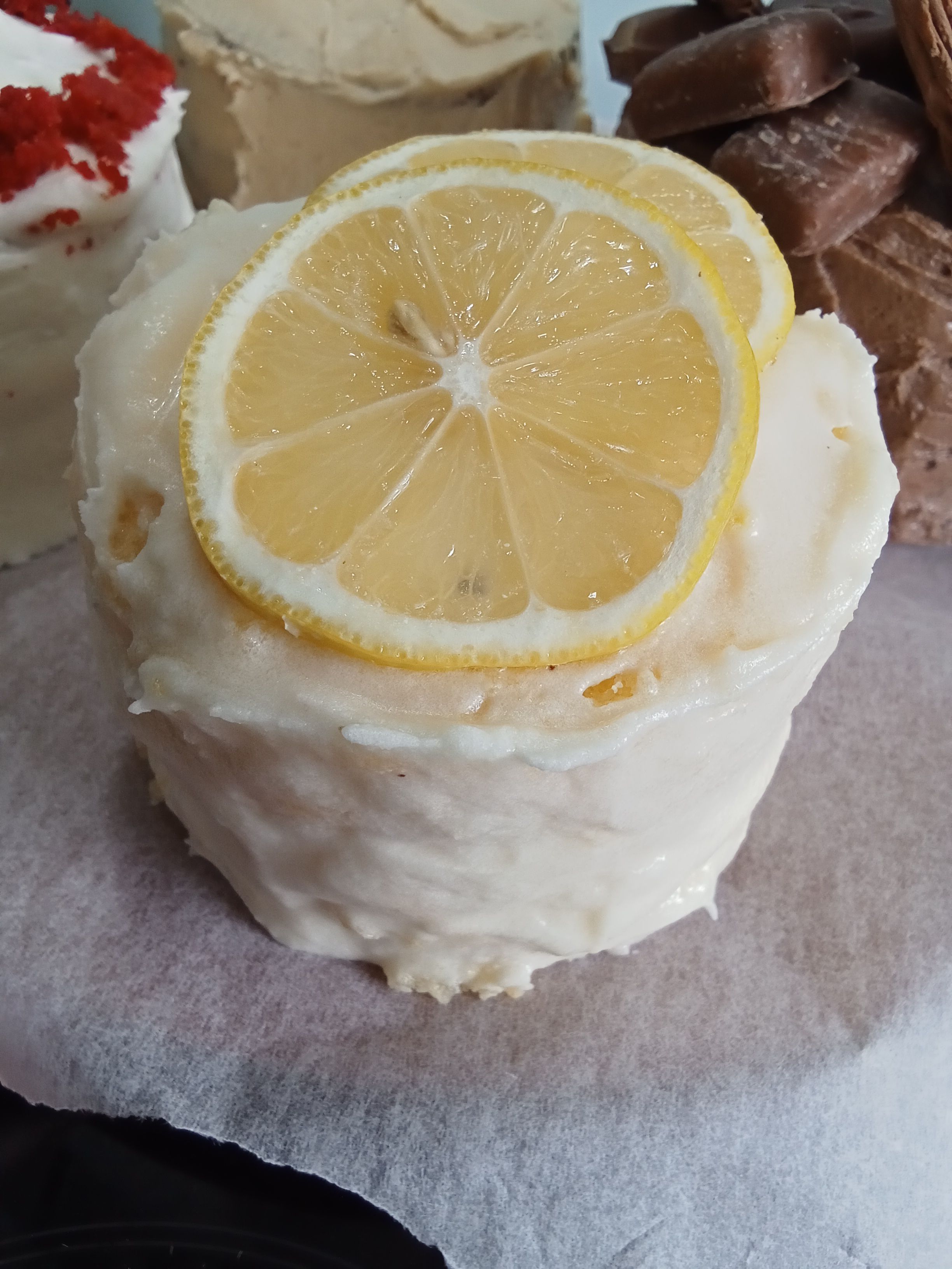 Luscious Lemon Cake 8 Inch Whole Cake 