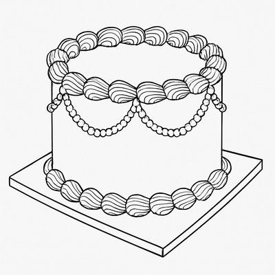 8 Inch Cake