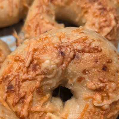 Sourdough Bagels: Parmesan - Half Dozen 