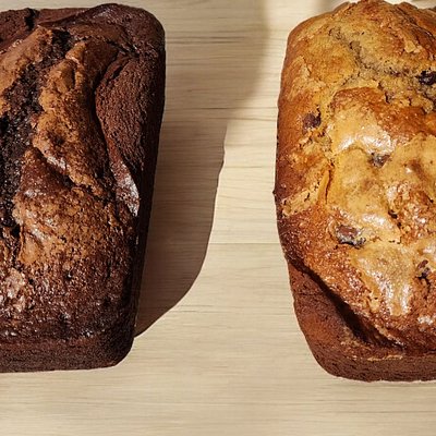 Large Chocolate Chip Banana Bread 