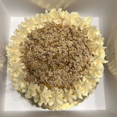 8" Peach Cobbler Cheesecake