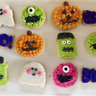 Halloween cutout Cookies 