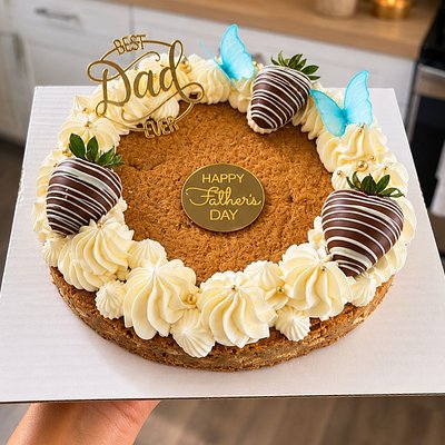 Father's Day Cookie Cake