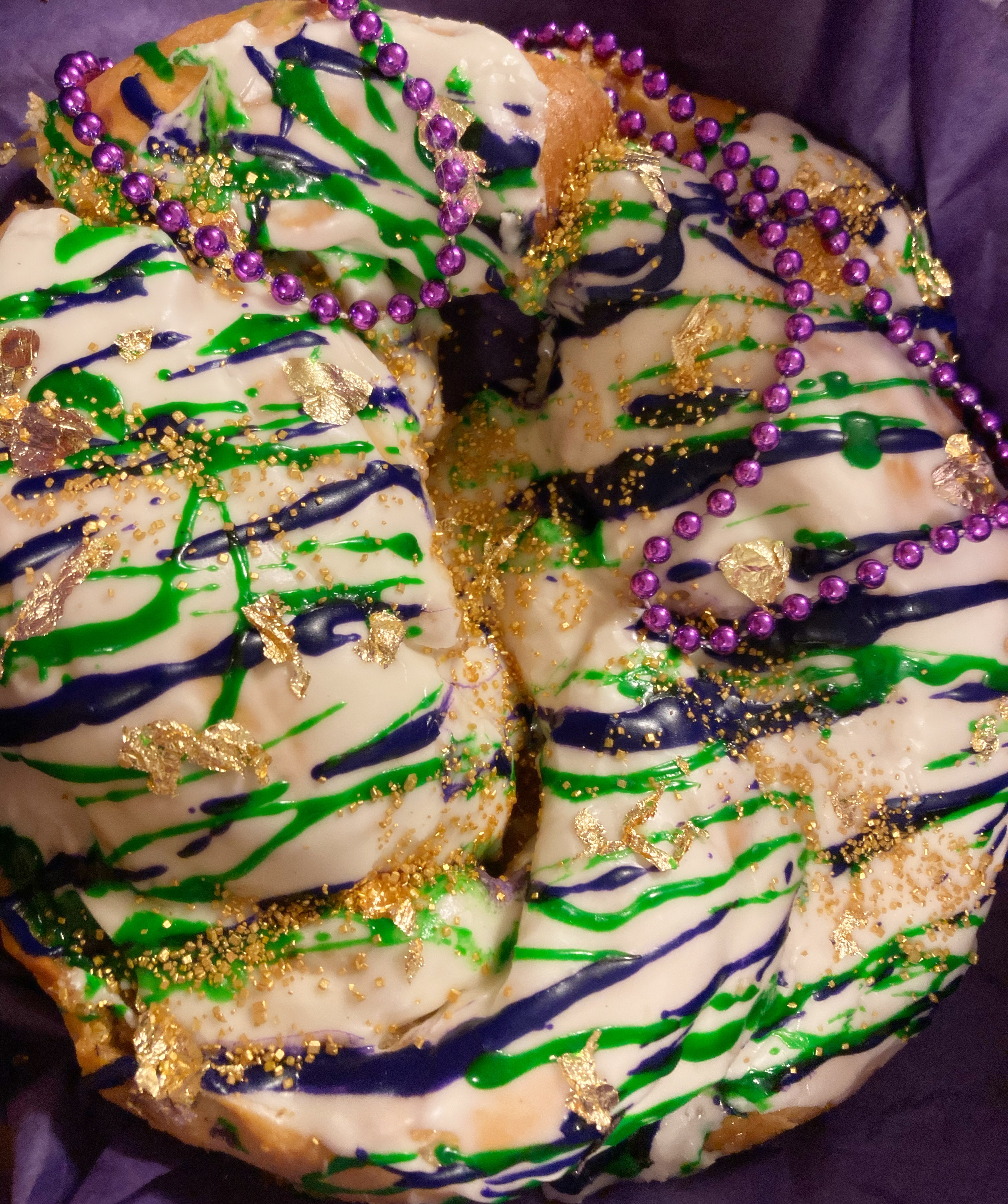 King Cake (Cream Cheese) (1)
