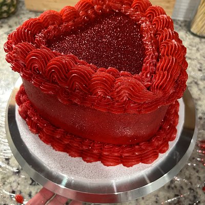 Heart Shaped Cake-8 Inch