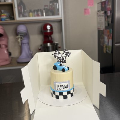 F1 Car Cake 