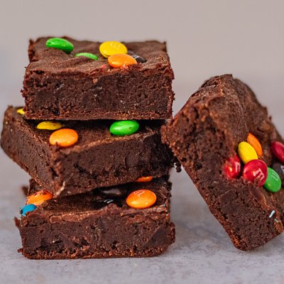 Brownies Fudgy Chocolate Assorted Bars Box of 6