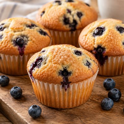 Blueberry Streusel Muffins 