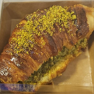 Pistachio Filled Croissant 