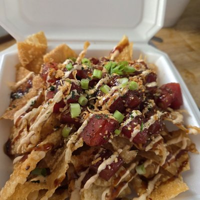 Poke Nachos