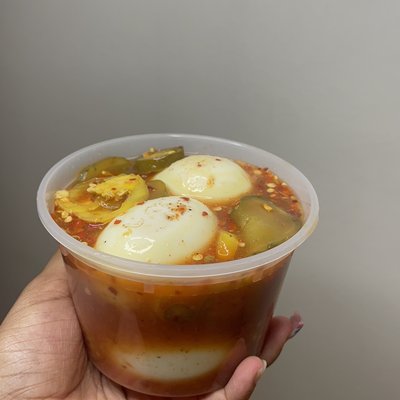 All egg spicy bowl