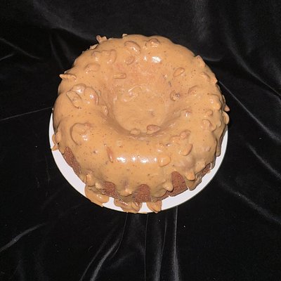 9” Pecan Candy Bundt Cake 