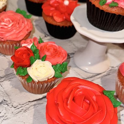Floral Cupcakes