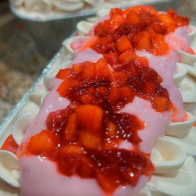 Strawberry Shortcake Cake Loaf 