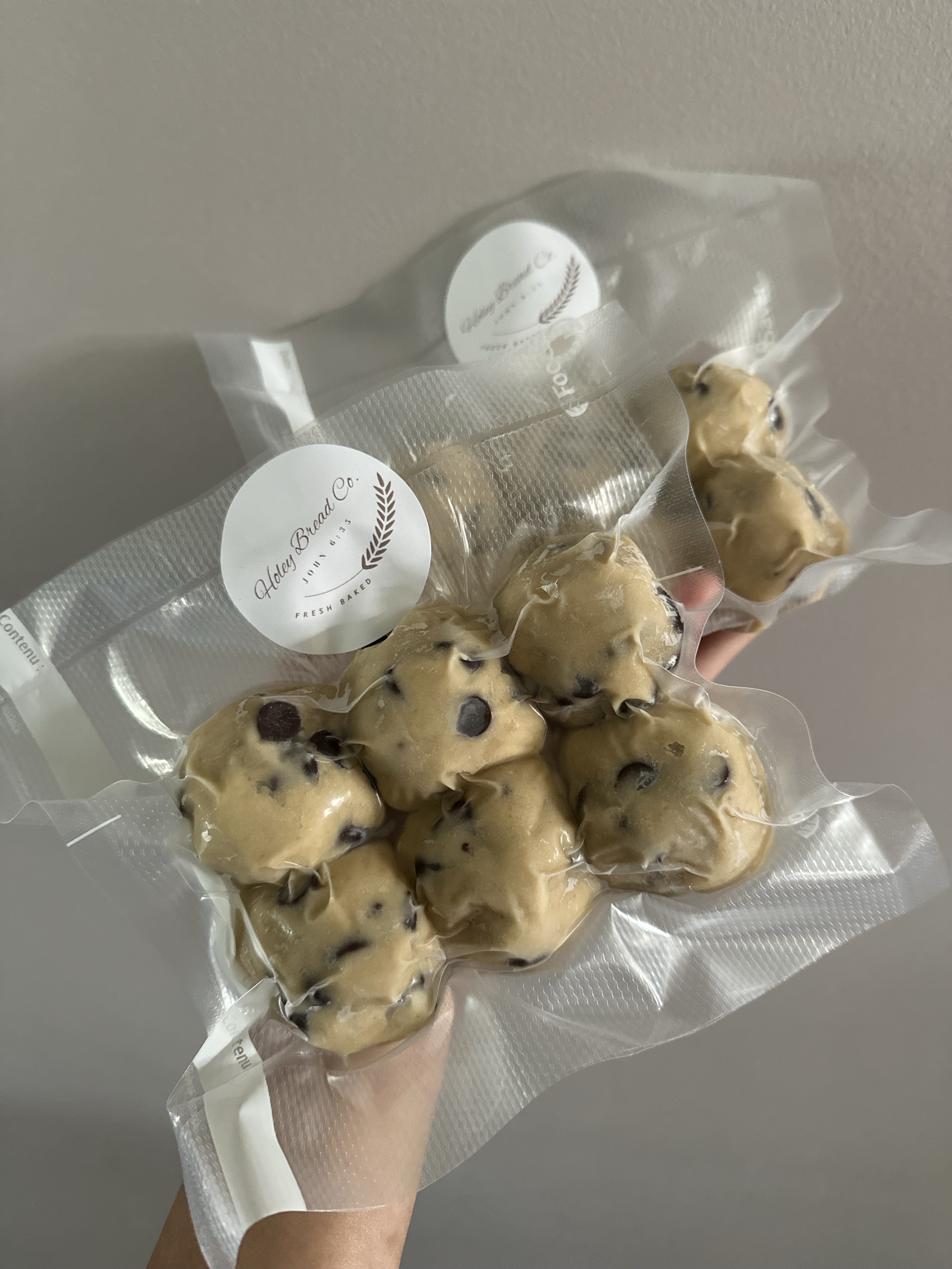 Frozen Sourdough Chocolate Chip Cookies (dozen)