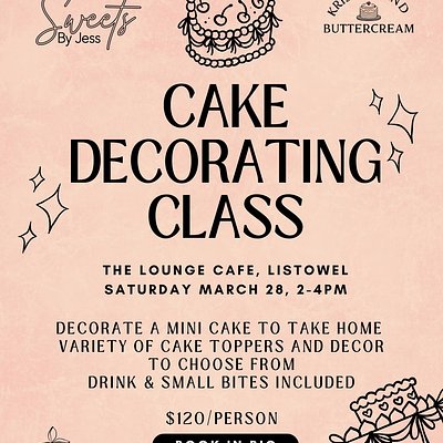 Cake Decorating Class 