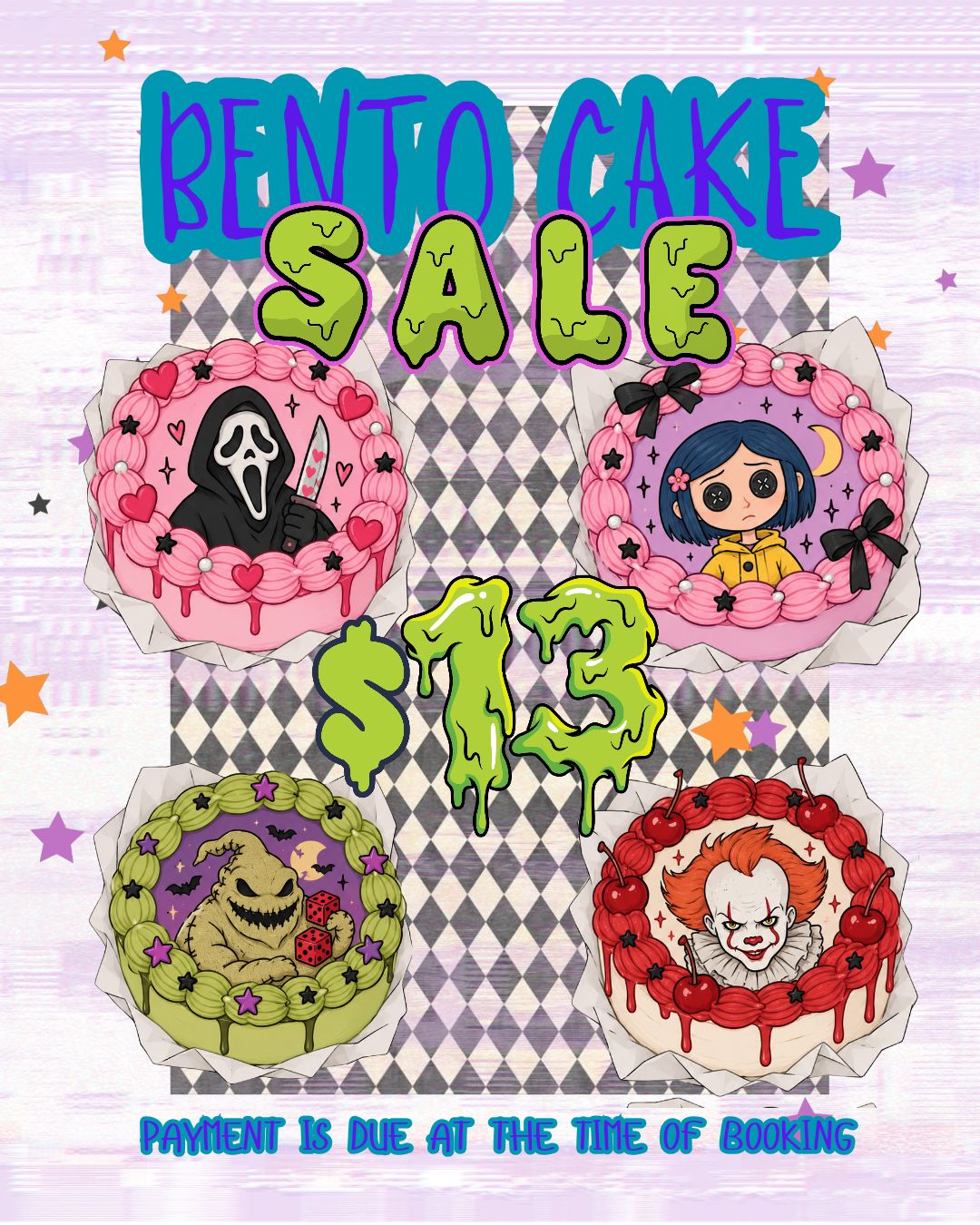 HALLOWEEN BENTO CAKE SALE