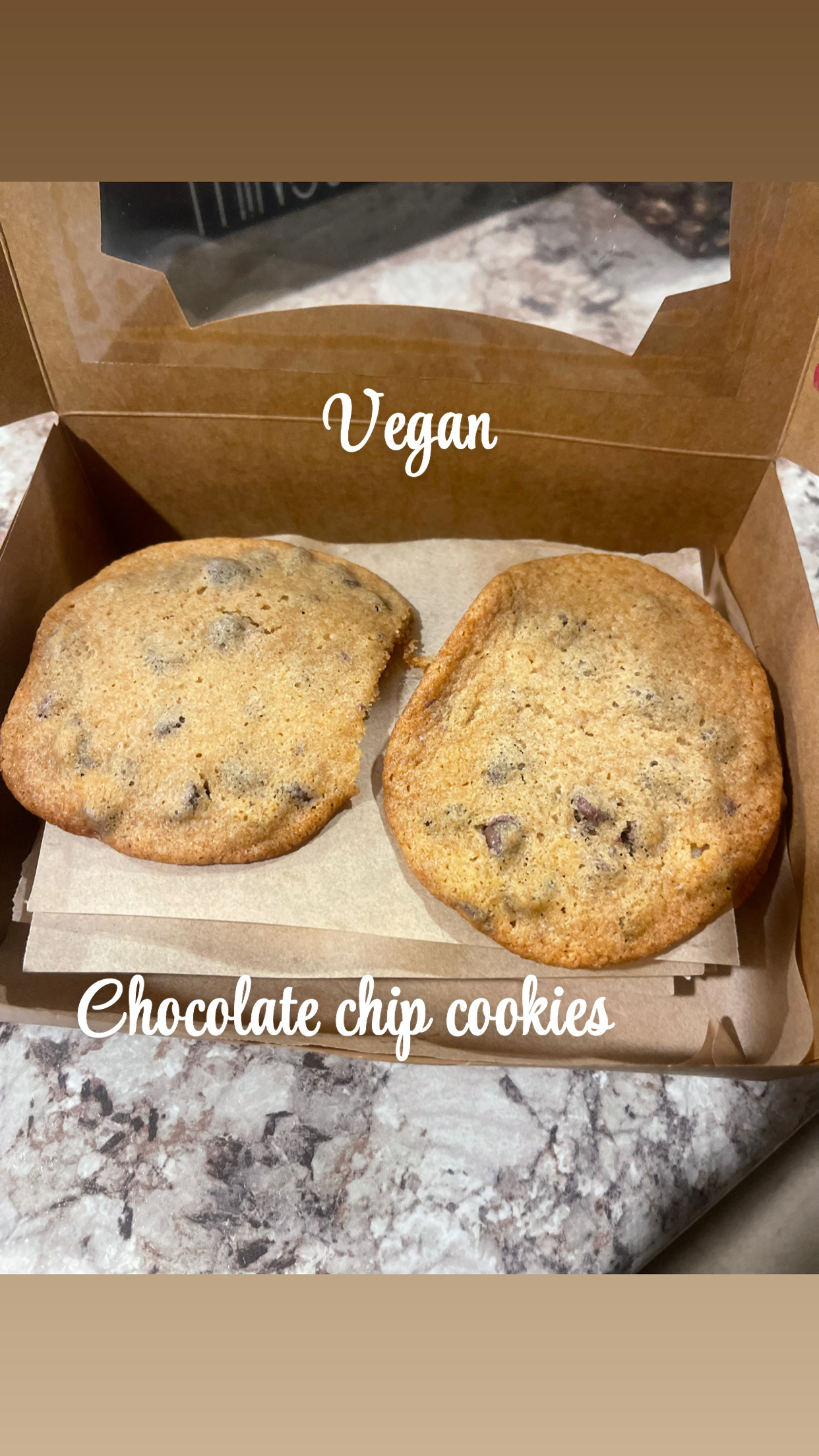 Vegan Chocolate Chip Cookies 