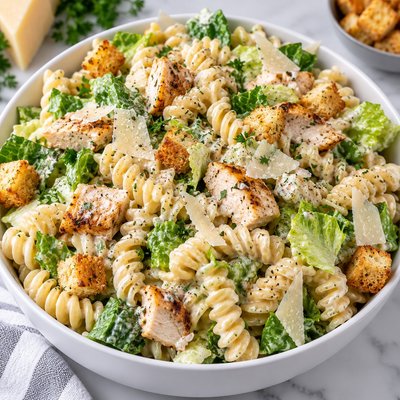Dani’s Chicken Caesar Pasta 