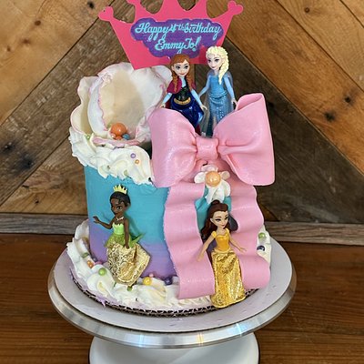 6” double layer cake