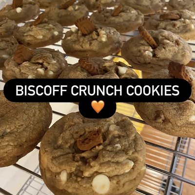 Biscoff Crunch Cookie 1/2 Dozen