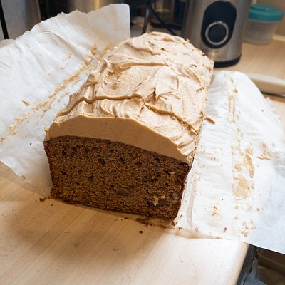 Coffee Walnut Loaf 2lb Tray